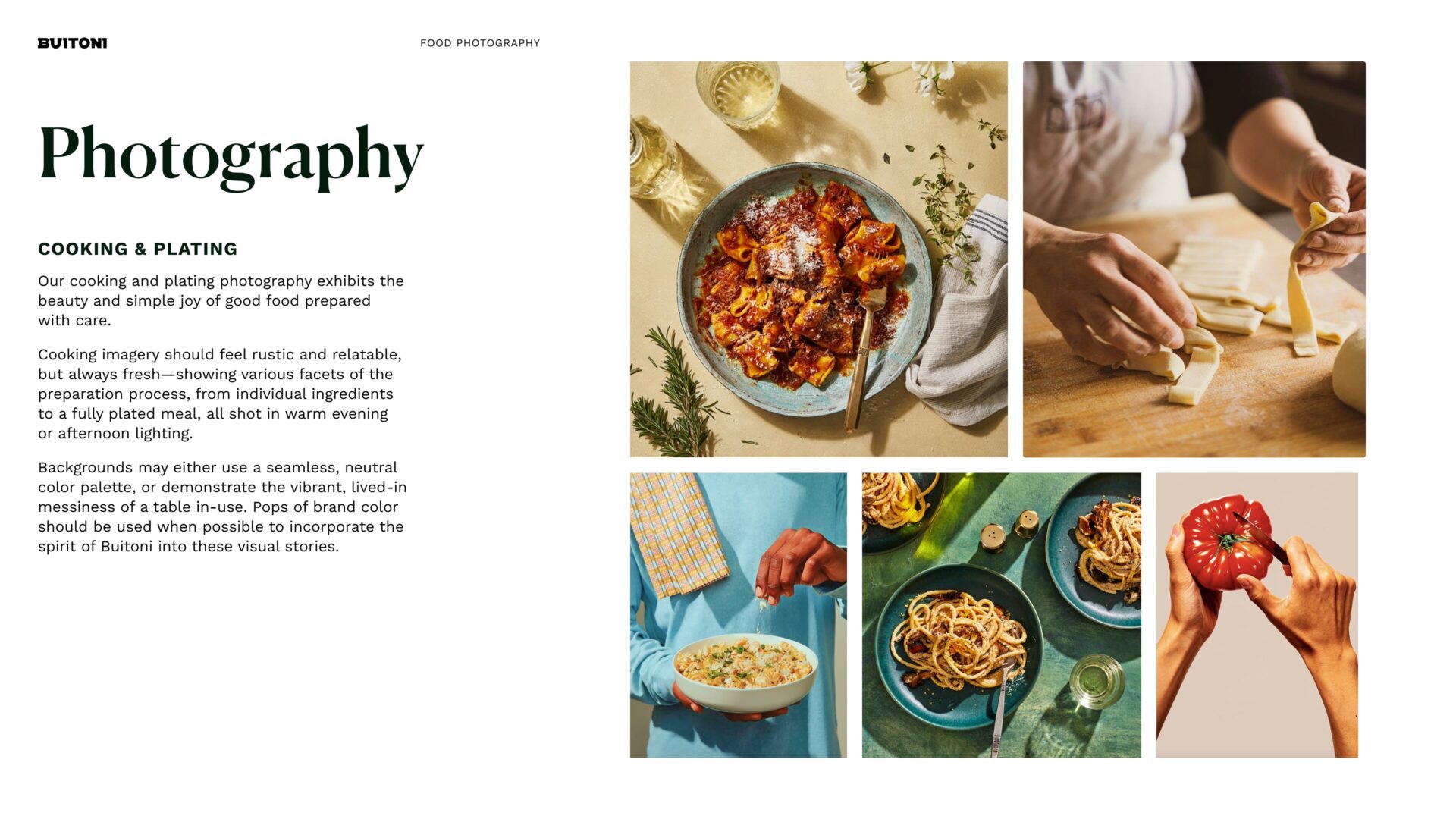 Photography – Cooking & Plating