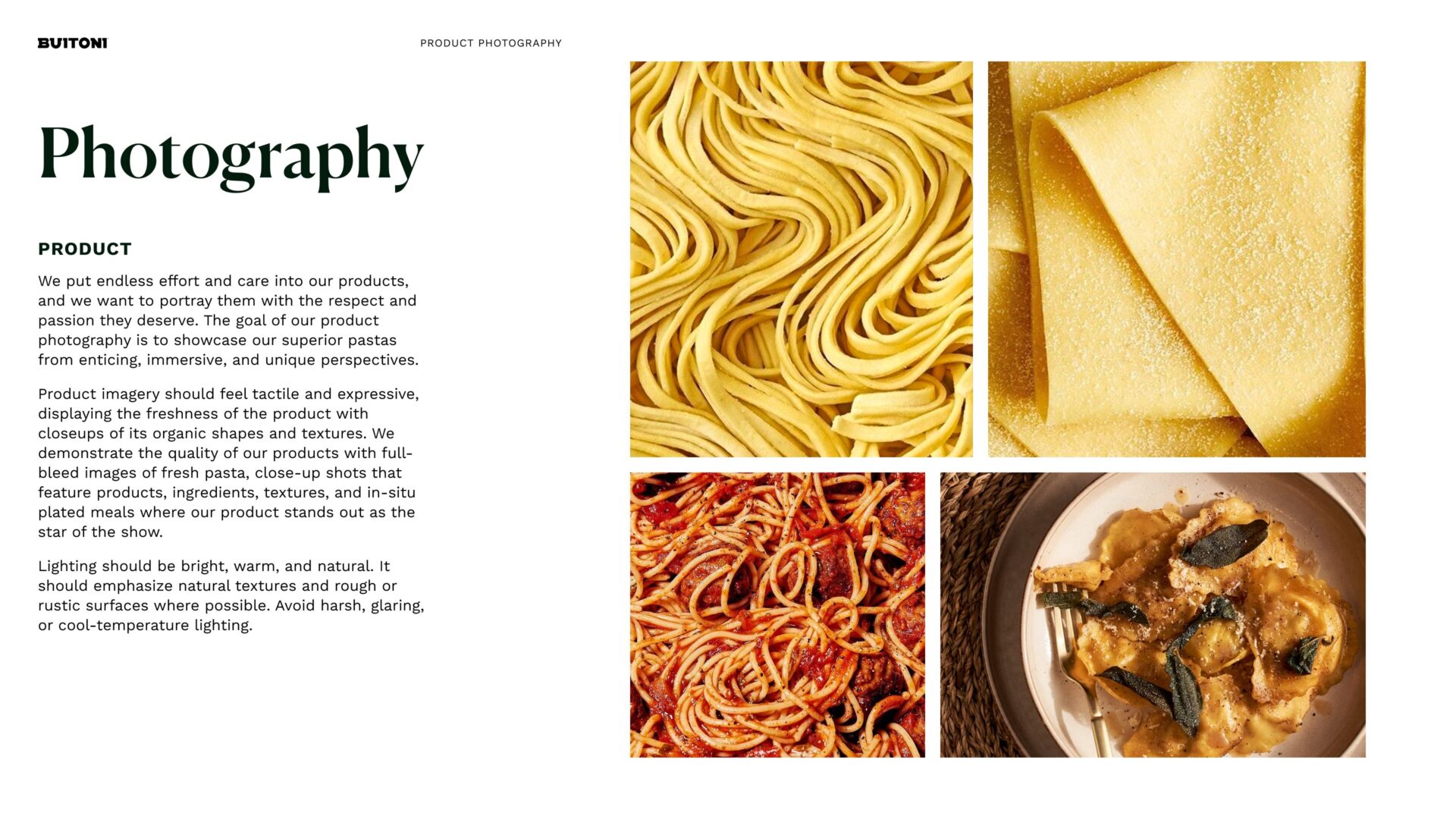 Photography – Product